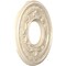 Ekena Millwork Baltimore PVC Medallion (Canopies up to 4 1/4"), 10"OD x 3 1/2"ID x 3/4"P, Metallic Mist CMP10BAEPE - alternate 2